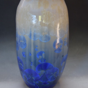 Large Blue and white Pot by Nichole Vikdal