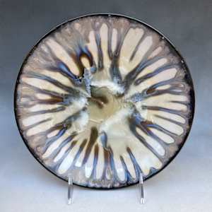 White With Black Plate by Nichole Vikdal