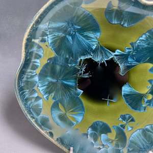 Ocean Sculpture Plate by Nichole Vikdal 
