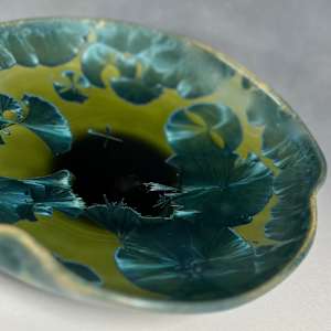Ocean Sculpture Plate by Nichole Vikdal 