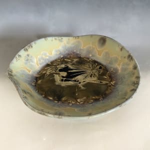 Oriental Sculpture bowl by Nichole Vikdal 