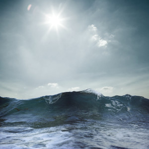 "Post-Typhoon Surf Wave" Amami Oshima Japan by Kerry Shaw