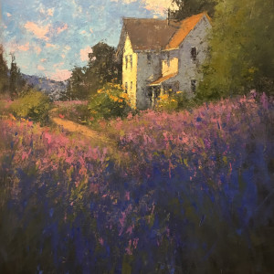 Lavender Path by Romona Youngquist