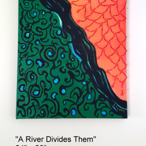 A River Divides Them by Patricia C Vener 