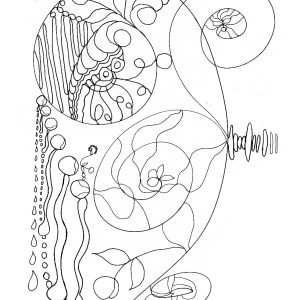 12 Page Coloring Book (It Started with Circles) 