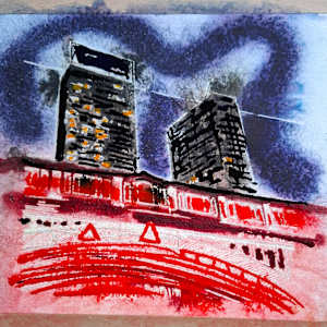 Deansgate Bridge by Cathy Read 