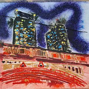 Deansgate Bridge by Cathy Read 