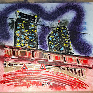 Deansgate Bridge by Cathy Read 