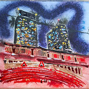 Deansgate Bridge by Cathy Read 