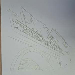 Manchester Midland Hotel Facade by Cathy Read 