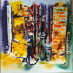 Old Pipes by Cathy Read 