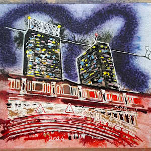 Deansgate Bridge by Cathy Read 