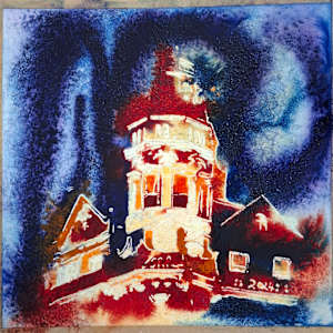 Manchester Midland Hotel Tower by Cathy Read 