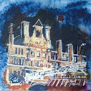 Christmas Corn Market by Cathy Read 