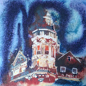 Manchester Midland Hotel Tower by Cathy Read 