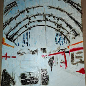 Canary Wharf Station by Cathy Read, Image 13.