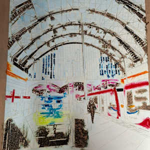 Canary Wharf Station by Cathy Read, Image 14.