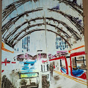 Canary Wharf Station by Cathy Read, Image 16.