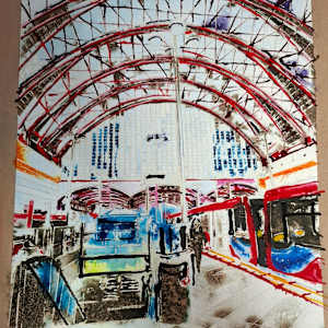 Canary Wharf Station by Cathy Read, Image 18.
