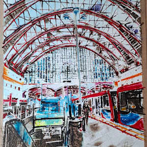 Canary Wharf Station by Cathy Read, Image 19.