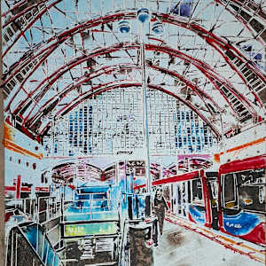 Canary Wharf Station by Cathy Read, Image 20.