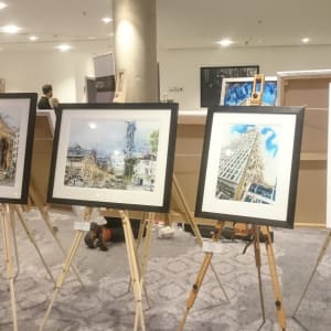 Toast Rack Towers by Cathy Read 