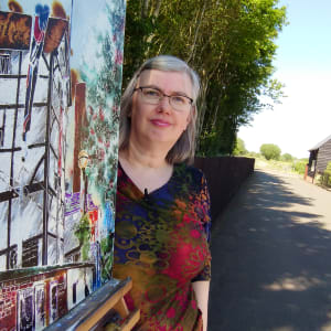 Globe Theatre by Cathy Read 