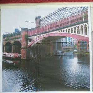 Railway Bridges at Castlefield by Cathy Read 