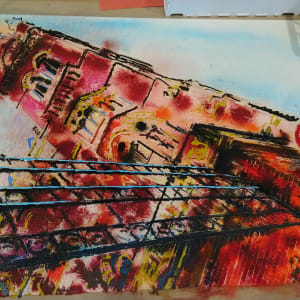 St Pancras Station by Cathy Read 