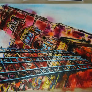 St Pancras Station by Cathy Read 