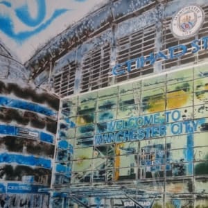 Manchester Blue by Cathy Read 