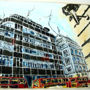 Fleet Street Express Building by Cathy Read 