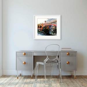 Railway Bridges at Castlefield by Cathy Read 