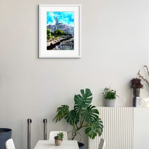 South Bank Shadows by Cathy Read 