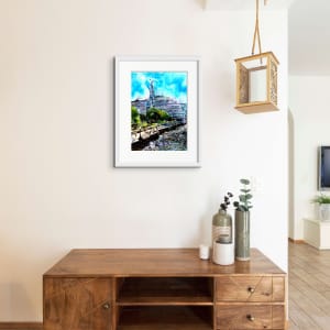 South Bank Shadows by Cathy Read 