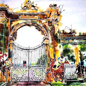 Spirit of the Race - Towcester Racecourse - First Out the Gate by Cathy Read