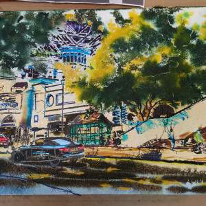 Northumberland Avenue by Cathy Read 