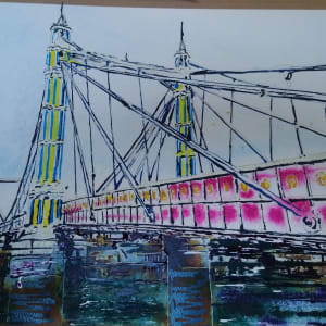 Albert Bridge by Cathy Read 