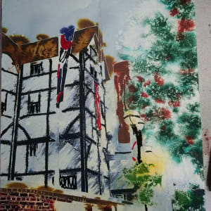 Globe Theatre by Cathy Read 