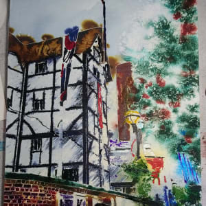 Globe Theatre by Cathy Read 