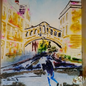 Hertford College, Oxford -  Bridge of Sighs by Cathy Read 