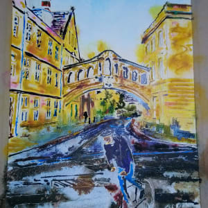 Hertford College, Oxford -  Bridge of Sighs by Cathy Read 