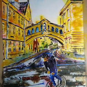 Hertford College, Oxford -  Bridge of Sighs by Cathy Read 
