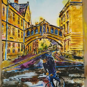 Hertford College, Oxford -  Bridge of Sighs by Cathy Read 