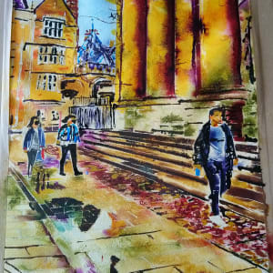Broad Street. Puddles by Cathy Read 