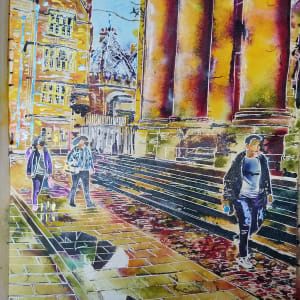 Broad Street. Puddles by Cathy Read 