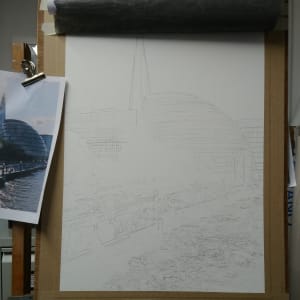 South Bank Shadows by Cathy Read 