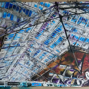 Liverpool Street Station Roof by Cathy Read 