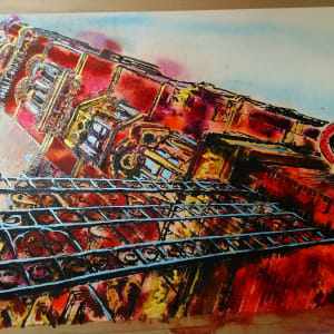 St Pancras Station by Cathy Read 