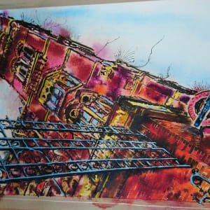 St Pancras Station by Cathy Read 